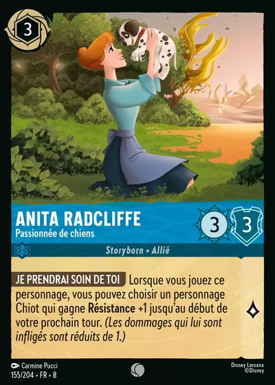 image-cartes-a-collectionner-lorcana-disney-game-tcg-lorcanacards-155-204-fr-8-anita-radcliffe-passionnee-de-chiens